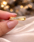Anillo Lía cruzada