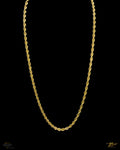 Cadena Torzal en Oro de 14K de 4mm