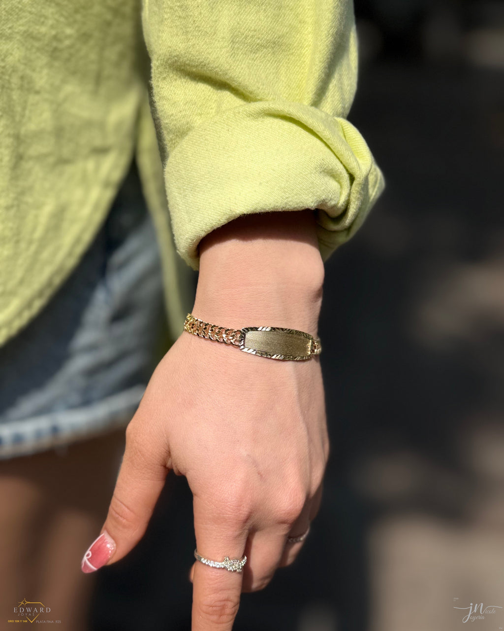 Esclava Petatillo en Oro 10k