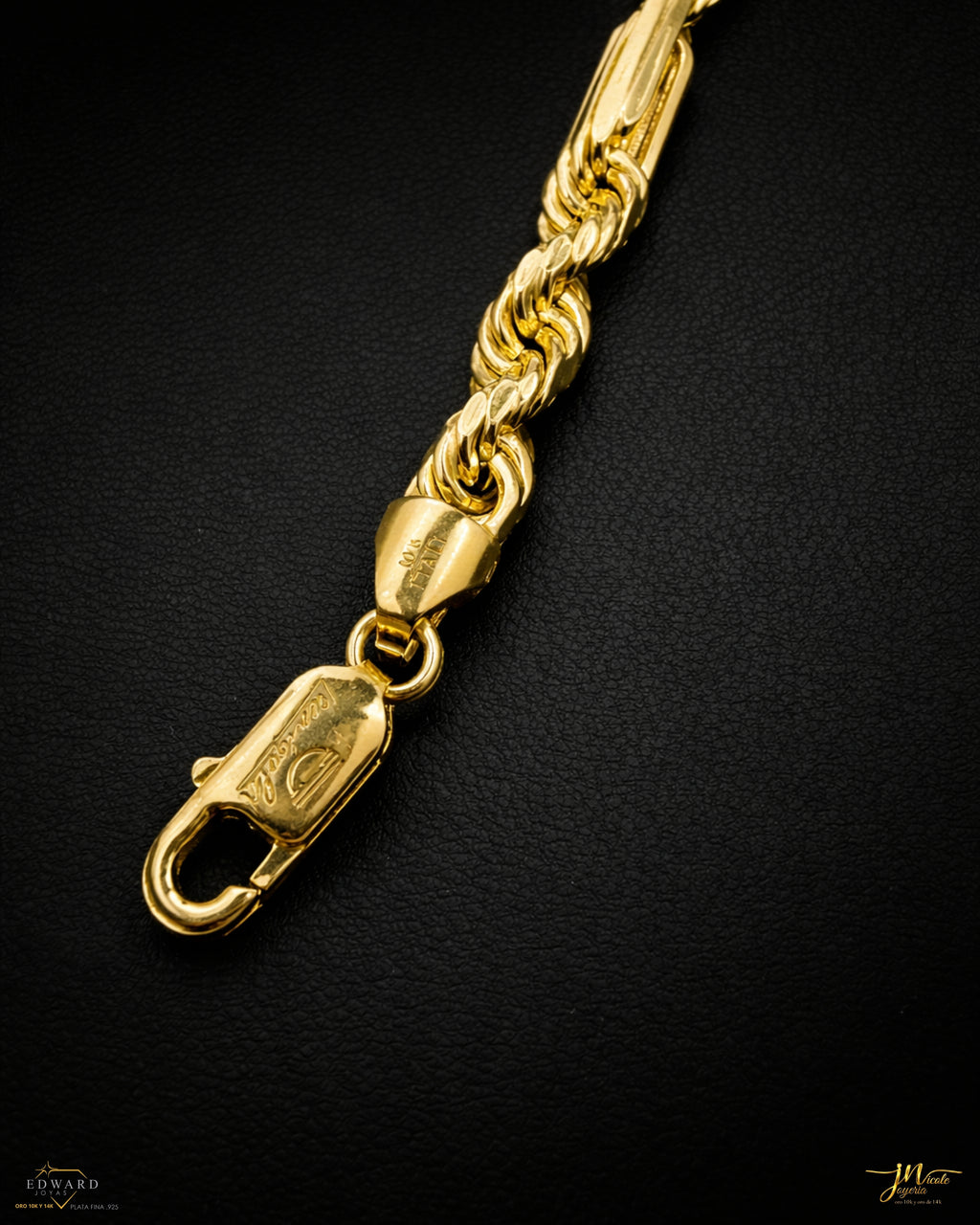 Pulsera fígaro 5mm 10k
