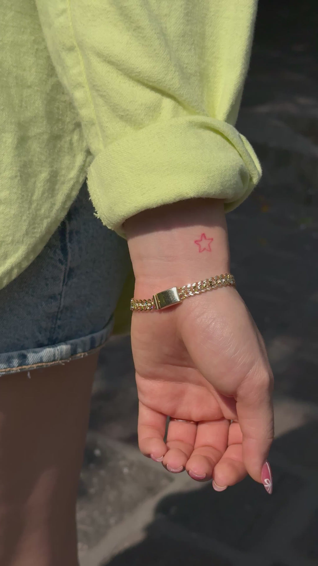 Esclava Petatillo en Oro 10k